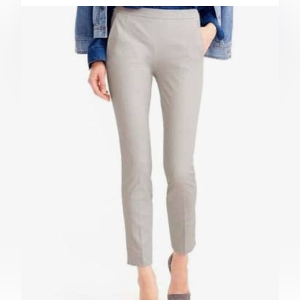 J. Crew NWT Gray Martie Pants